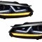Faruri Osram LED VW Golf 6 VI (2008-2012) Crom LEDriving Semnal Dinamic Performance AutoTuning