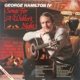 George Hamilton IV &lrm;&ndash; Songs For A Winter's Night _ NM / NM vinil, LP, disc muzica de Sarbatori, de Craciun _ Ronco, UK, 1982