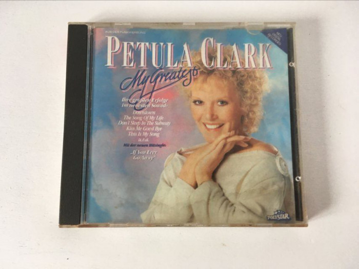 * CD muzica jazz-rock: Petula Clark &lrm;&ndash; My Greatest, Pop Rock, Easy Listening