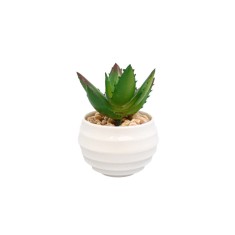 Planta Suculenta Artificiala, Verde, Plastic, 9Cm