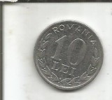 No(1) moneda-ROMANIA-10 lei 1995