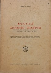 Aplicatiile Geometriei Descriptive - Mihai St. Botez , X315