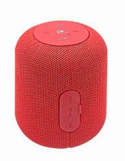 BOXE GEMBIRD portabile bluetooth, RMS: 5W, baterie 1200mAh, microSD, USB, FM-radio, BT v5.1, 116x93x93mm, 338 grame, red, &quot;SPK-BT-15-R&quot; (timbru verde