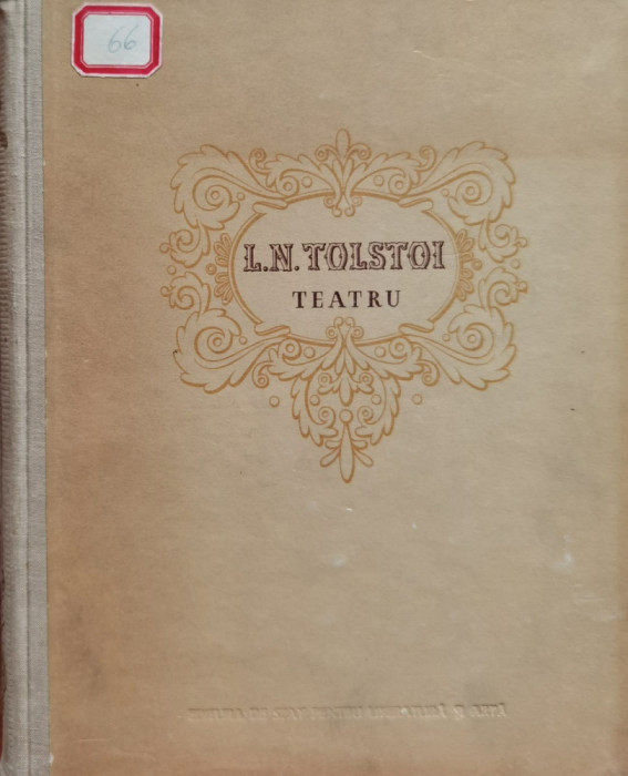 Teatru - L.n. Tolstoi ,559648