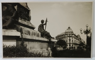 BUCURESTI , BULEVARDUL CAROL I , CARTE POSTALA ILUSTRATA , PERIOADA INTERBELICA foto