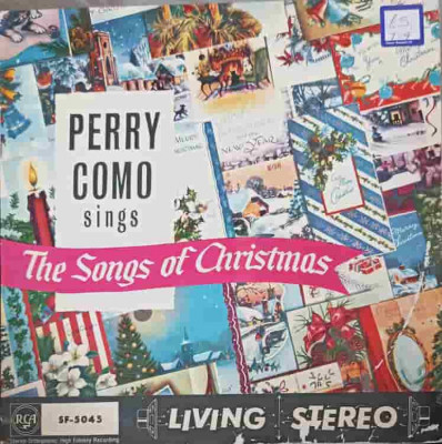 Disc vinil, LP. Perry Como Sings, The Songs Of Christmas-PERRY COMO foto