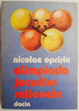 Olimpiada jocurilor rationale &ndash; Nicolae Oprisiu