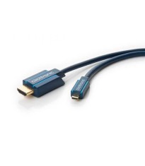 Cablu Profesional 2m micro HDMI - HDMI Ultra HD 4K 60Hz cu Ethernet