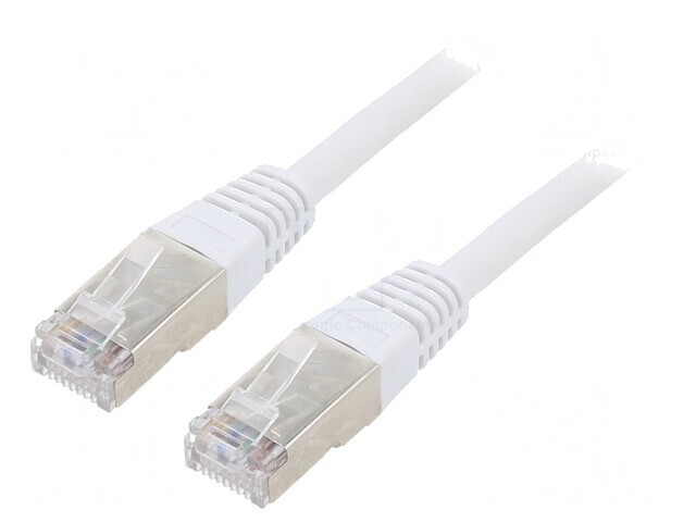 Patch Cord F/UTP Cat6 3m Gri 26AWG Conectori Auriti