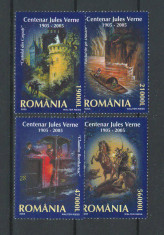 Romania 2005 MNH, nestampilat - LP 1678 - Centenarul Jules Verne foto