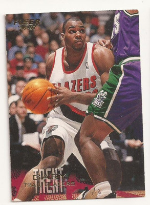 Cartonas baschet NBA Fleer 1996-1997 - nr 92 Gary Trent - Blazers foto
