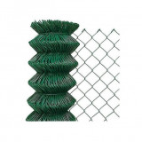 Cumpara ieftin Gard de gradina Retic, pvc, verde, 60 mm, 2 mm, inaltime 1.25&nbsp;m, Strend Pro