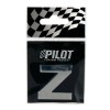 Autocolant 3D crom Type-3 (28mm) litera - Z Garage AutoRide