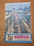 revista rebus 1 ianuarie 1989 - 17 rebusuri completate cu creionul 7 necompletate