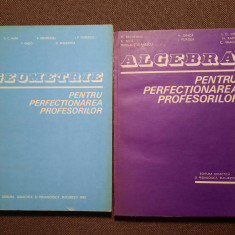 ALGEBRA/GEOMETRIE PENTRU PERFECTIONAREA PROFESORILOR 2 VOLUME ION D ION.