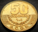 Cumpara ieftin Moneda exotica 50 COLONES - COSTA RICA, anul 2012 *cod 4445 A = luciu de batere, America Centrala si de Sud