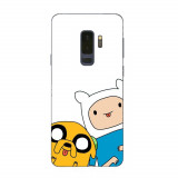 Husa compatibila cu Samsung Galaxy S9 Plus Silicon Gel Tpu Model Finn and Jake Tongues