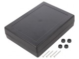 Carcasă Universală ABS Neagră 139.5x190x47 mm, KRADEX
