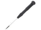 Șurubelniță de precizie C.K SL 2,5 ESD, v&acirc;rf plat, lamă 60mm, oțel crom-vanadium