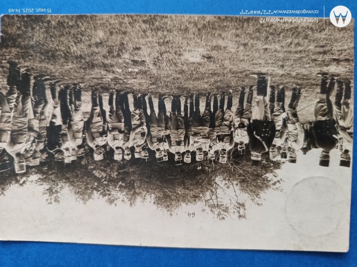 carte postala circulata ,militarie si razboaie .OFITERI din primul razboi mondial