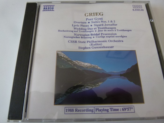Peer Gynt - Grieg, cd
