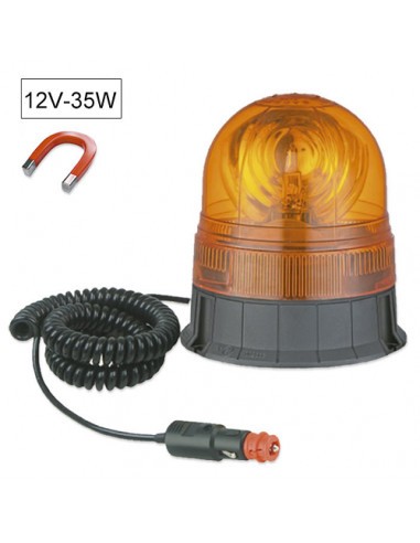 Girofar Cu Cablu Magnetic H1 12V 35W JBM