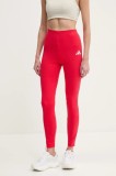 adidas colanti W CB Color Pop femei, culoarea rosu, cu imprimeu, JD5567