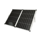 Panou solar 145W portabil fotovoltaic monocristalin tip valiza cu regulator tensiune 12/24V 20Ah 2 USB-uri Breckner Germany