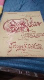 PARTITURA VECHE --IMPERIUL TARIST-VALS ANII 1900 APROX