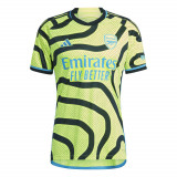 Tricou Fotbal deplasare Replică Arsenal sezonul 2023 2024 Adulți, Adidas