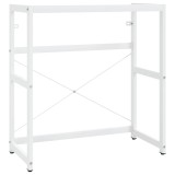 Cumpara ieftin Cadru chiuveta de baie, alb, 79x38x83 cm, fier