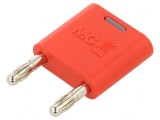 Conector Banană 4mm 32A Roșu Izolat