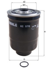 MAHLE KC 578D filtru combustibil