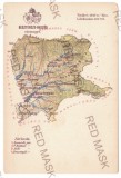 4007 - BISTRITA, Nasaud, RADNA, Rusu-Bargaului, Romania, MAP - old pc. - unused