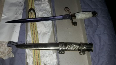 STILET MILITAR OFITERI,DE PROTOCOL SI PARADA,CENTURA CEREMONIE,de colectie foto