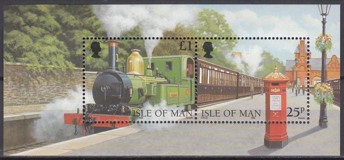 Insulele Man - TRENURI - MNH