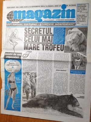 magazin 23 septembrie 2004- art james gandolfini foto