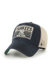 47 brand sapca MLB New York Yankees culoarea negru, cu imprimeu, B-FRSTK17BXP-VB