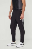 Adidas Performance pantaloni de alergare Own the Run culoarea negru, cu imprimeu IK4982