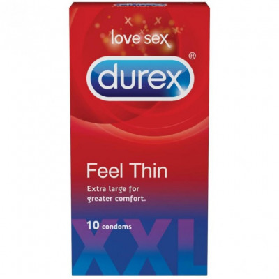 Prezervative Durex Feel Thin XL 10 bucati foto