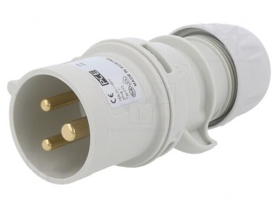 Conector Alimentare AC Mufă Tată 16A 50VAC IP44 foto