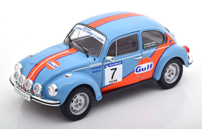 Macheta VW Beetle 1303 Gulf Raliu - Solido 1/18 Rallye foto