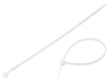 Colier de str&acirc;ngere poliamidă 200mm x 3,6mm naturală