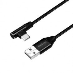 Cablu de date Logilink CU0137 USB - USB-C 0.3m Black foto