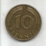 No(3) moneda-RDG-GERMANIA 10 PFENING / 1991. D, Europa