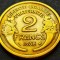 Moneda istorica 2 FRANCI - FRANTA, anul 1938 *cod 2082 A