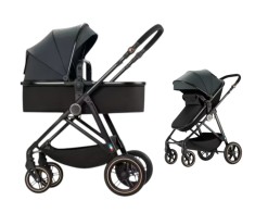 Carucior Copii 2 in 1, Landou Transformabil Sport, Suspensii Triple, Ultra-Usor 7.8kg, Cadru Aluminiu