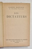 LES DICTATEURS par JACQUES BAINVILLE , 1935