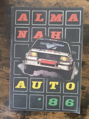 Almanah auto 1986 / R5P1S foto