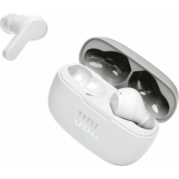 Handsfree Bluetooth JBL Wave 200TWS, TWS, Alb